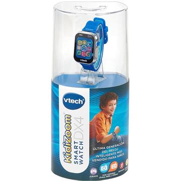 Imagen de Reloj Kidizoom Smartwatch Dx4 color Azul.Pantalla tactil con Memoria 256 mb incluye cable usb.