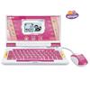 Imagen de Ordenador interactivo bilingüe español/inglés Genio XL con más de 80 actividades. 38x6,7x30,6 cm color Rosa.