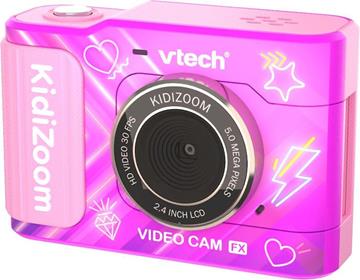 Imagen de Camara de Fotos Kidizoom Video Cam FX Rosa (Videos ,selfie,fotos,mp3...) 10,20x6,80x4,40 cm