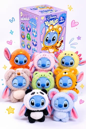 llaveros yuyus stitch